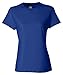 Hanes Ladies' Nano-T® T-Shirt - Deep Royal - M