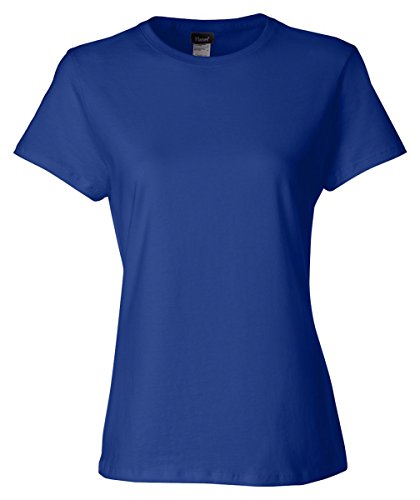 Hanes Ladies' Nano-T® T-Shirt - Deep Royal - M
