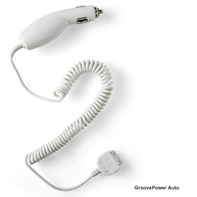 Cygnett Groove Power Auto - Car Charger for iPod Shuffle and USB MP3 Players