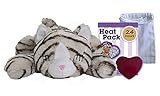 Snuggle Pet Products Snuggle Kitties Behavioral Aid Toy for Pets, Tan Tiger