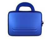 ASUS Eee PC 1000 10-Inch Netbook Deluxe Netbook Eva Blue Carrying Case Bag Pouch Cube