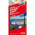 Kroatien / Slowenien / Bosnien-Herzegowina 1 : 500 000: Stra�enkarte mit Index. (Road Map)