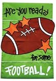 Applique Ready for Some Football Mini Flag