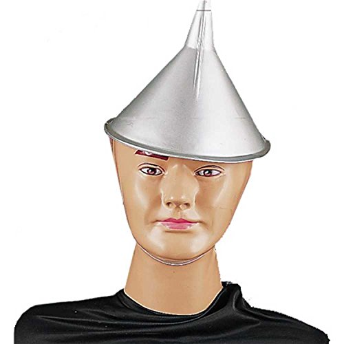 Silver TinMan Funnel Costume Top Hat