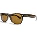 Ray-Ban New Wayfarer Sunglasses Tortoiseshell Crystal Brown RB2132 710 52