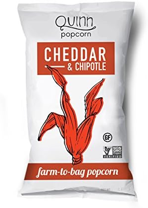 Quinn Foods Gluten Free Farm-to-Bag Popcorn Cheddar & Chipotle -- 4.8 oz
