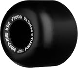 Powell-Peralta Mini Cubics 64mm 95A Black Skateboard Wheels (Set of 4)