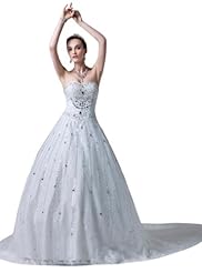 Crystal Beaded Lace Applique Crystals Chiffon/Taffeta/Tulle  Dress