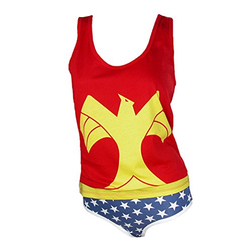 Bioworld DC Comics Wonder Woman Juniors Underoos Tank Set
