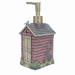 Blonder Home Accents Expressions Linda Spivey Outhouse Lotion Pump