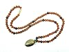 Carnelian Svadhisthana Sacral Chakra Rudraksha Meditation Mala 108+1 Beads