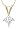 14k Yellow Gold Princess Cut Diamond Solitaire Pendant (3/4 ct, I-J Color, I1-I2 Clarity)