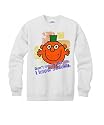 Mr. Men Little Miss - Mr. Clever I Know Sudoku - White Leightweight Crewneck Sweatshirt