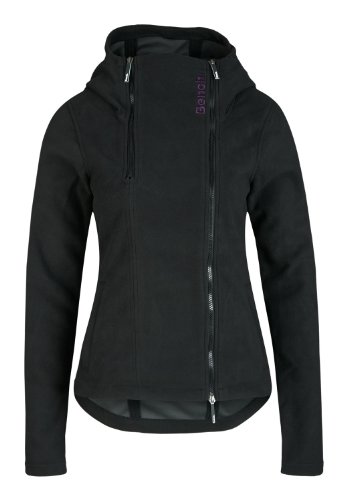 Bench Damen Fleecejacke gebondet mit Kapuze FINITE, black-charcoal, M_BK001-GY002 Preisvergleich