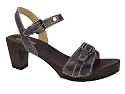 Softclox, 3099-asf, Maya - Damen Sandale, grau/asfalt