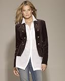 Newport News Military Inspired Corduroy Blazer
