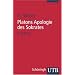 UTB Uni-Taschenb�cher, Bd.57, Platons Apologie des Sokrates