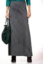 Per Una Pure Cotton Panelled Denim Skirt [T62-7424G-S-LCTB]