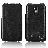 SPIGEN SGP ギャラクシー S2 LTE ケース ARGOS 【 ブラック 】 本革 フリップタイプ for Samsung Galaxy S2 LTE 【 SGP08173 】