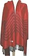 70% Pashmina 30% Silk Peacock Plume Design Shawl / Wrap / Stole - FREE SHIPPING !