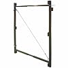 Adjust-A-Gate AG 36-3 3-Rail Contractor Quality Gate Kit, 36-Inch to 60-Inch by 60-Inch Height