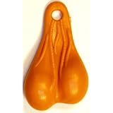 Key Chain Truck Nuts Truck Balls Bull Nutz 2' Tall Flesh