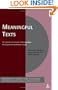 Meaningful Texts: The Extraction of Semantic Information from Monolingual and Multilingual Corpora (Corpus And Discourse)