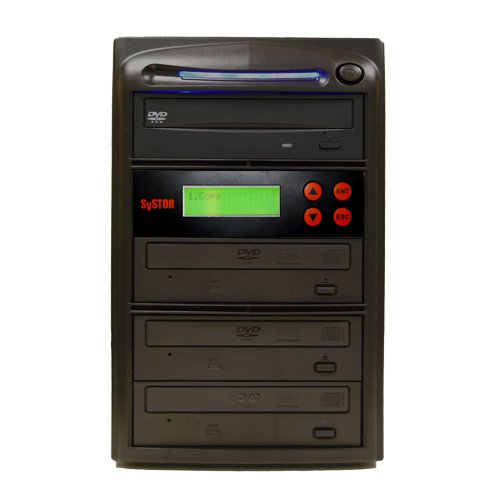 4 Target DVD CD+G 22X Karaoke Duplicator (Black) with 250GB HDD and USB Connection