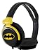All Products : iHip DCF2400BM Classic Batman Logo Hi-Fi Noise Reducing, Folding Headphones Black/Yellow
