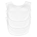 Green Sprouts Eco-friendly  Waterproof Absorbent Terry Bib 3 Pack, White