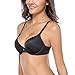Wingslove Women's Push Up Everyday Basic Comfort Lightly Padded Underwire Plunge T-Shirt Bra Lift Up