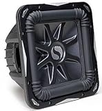 Kicker 08S12L74 Solo Baric L7 Series 12-inch Subwoofer with Dual 4 Ohm Voice Coils (1500 Watts Max)