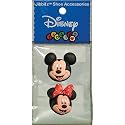 Jibbitz J-B-DIS-0001 Licensed Disney Mickey Mouse and Minnie Mouse Charms for Crocs