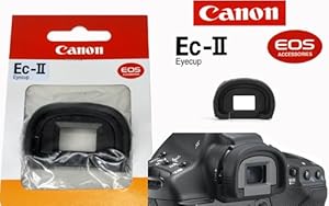Canon EOS Eyecup EC-II for the EOS 1v, 1N, 1N RS, 1D, 1Ds & 1D Mark II SLR Cameras.