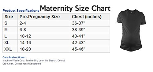 Women's Male Chromosome Maternity Shirt Funny Pregnancy T shirt M