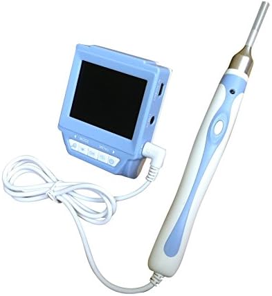 Bamker Chinscope Durable 66B Ear Scope nose scope otoscope with recordable 2.4″ TFT LCD with a 1m (3.3ft) flexible Waterproof Tube