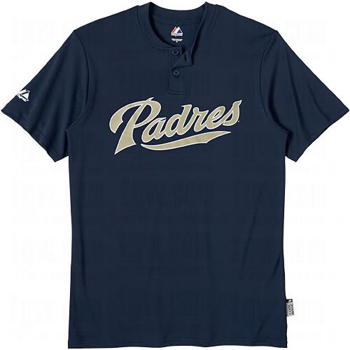 San Diego Padres Two Button Officially Licensed MLB Jersey Youth X-Large