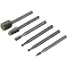 Silverline 457038 6 Piece HSS Router Kit