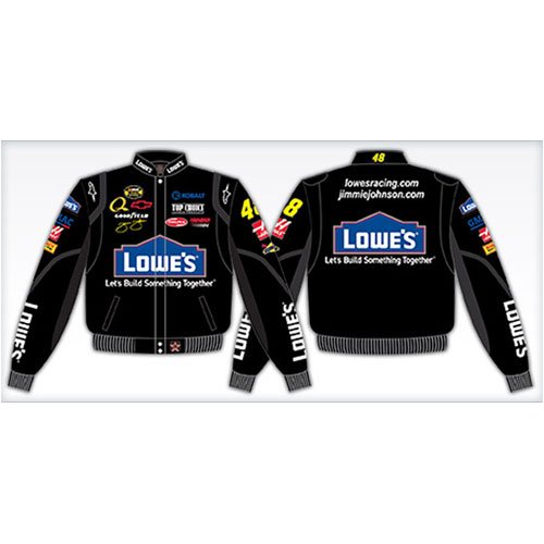 Jimmie Johnson "Lowes" Twill NASCAR Uniform Jacket