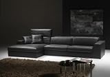 Arezzo Top Grain Italian Leather Sectional Sofa