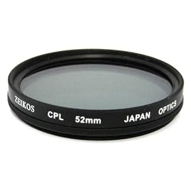 Zeikos ZE-CPL52 52mm Multi-Coated Circular Polarizer Filter