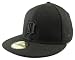 Detroit Tigers Black on Black - Black New Era Chapeau Size 7 1/2