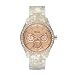 Fossil Ladies Rose Gold Multi-Eye Analogue Optical White Stella Watch Es2887