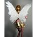 Super Large White Butterfly Feather Angel Wings for Women, men or adults 36x36inch