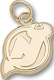 New Jersey Devils Pendant - 10K Gold Nj Logo