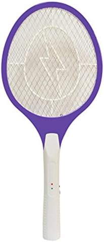 OFIYOU Handheld Fly Swatter insects killer Mosquito control Electronic Bug Zapper kill(Lightning) (Purple)