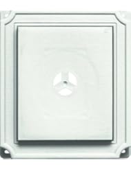 Home Improvement: Builders Edge Scalloped Mounting Block #123 White - BUILDERS EDGE INC