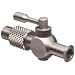 Luer Connector - Stainless Steel 304 Luer Stopcock, with .85" Through Hole, 1/4-28 Thread