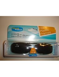 Solar Shield Polarized Clip On Sunglasses 51 Rec B by Solar Shield