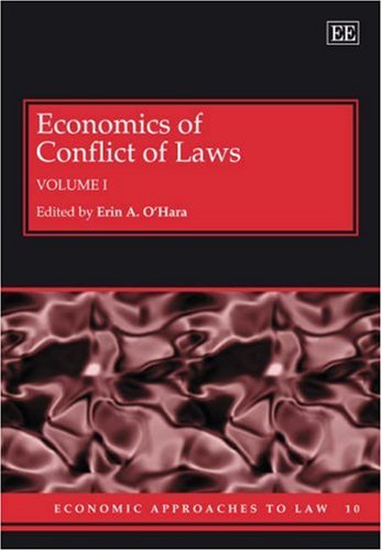 Economics of Conflict of Laws (Economic Approaches to Law Series)